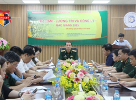 BẾ MẠC TRIỂN LÃM "DA CAM - LƯƠNG TRI VÀ CÔNG LÝ" NĂM 2025 TẠI TỈNH BẮC GIANG