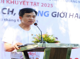 "Chạy cùng Người khuyết tật - Không khoảng cách, Không giới hạn năm 2025" tại thành phố Huế và tỉnh Quảng Trị