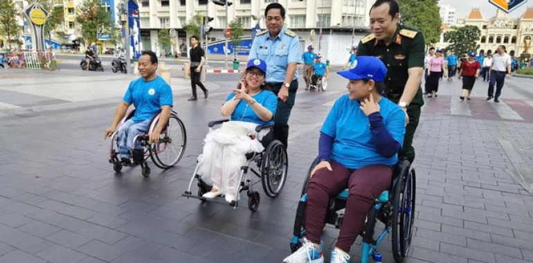 NACCET – ĐỒNG HÀNH CÙNG NGƯỜI KHUYẾT TẬT, KHẮC PHỤC HẬU QUẢ DA CAM