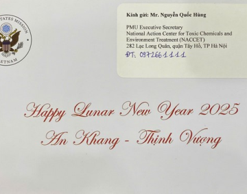 ĐẠI SỨ HOA KỲ - USAID GỬI LỜI CHÚC MỪNG NĂM MỚI TỚI NACCET