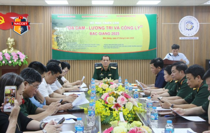 BẾ MẠC TRIỂN LÃM "DA CAM - LƯƠNG TRI VÀ CÔNG LÝ" NĂM 2025 TẠI TỈNH BẮC GIANG