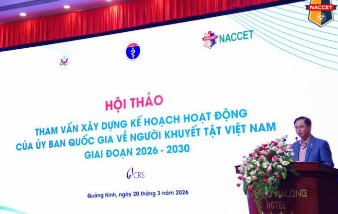 NÂNG CAO CHẤT LƯỢNG SỐNG, THÚC ĐẨY HÒA NHẬP – HỘI THẢO THAM VẤN KẾ HOẠCH NGƯỜI KHUYẾT TẬT 2026–2030