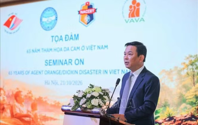 THÚC ĐẨY HỢP TÁC QUỐC TẾ HỖ TRỢ NẠN NHÂN CHẤT ĐỘC DA CAM