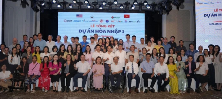 DỰ ÁN HÒA NHẬP 1 NÂNG CAO CHẤT LƯỢNG SỐNG CHO 18.000 NGƯỜI KHUYẾT TẬT MIỀN TRUNG
