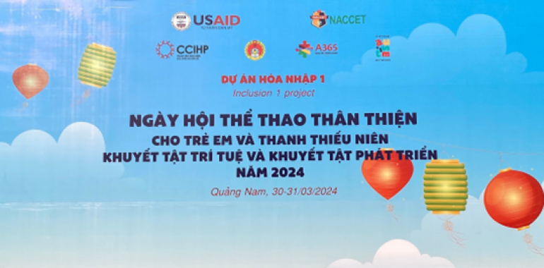 Ngày hội thể thao thân thiện cho trẻ em và thanh thiếu niên khuyết tật trí tuệ và khuyết tật phát triển năm 2024