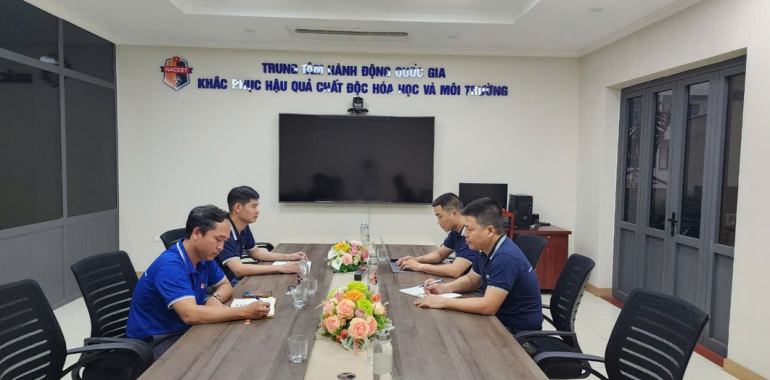 BAN QUẢN LÝ DỰ ÁN ODA NHẬT TỔ CHỨC HỌP, KIỂM TRA, CHUẨN BỊ CHO NGHIỆM THU