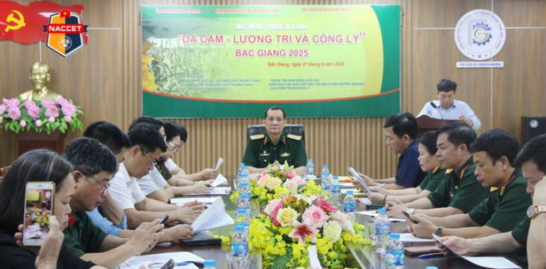BẾ MẠC TRIỂN LÃM "DA CAM - LƯƠNG TRI VÀ CÔNG LÝ" NĂM 2025 TẠI TỈNH BẮC GIANG