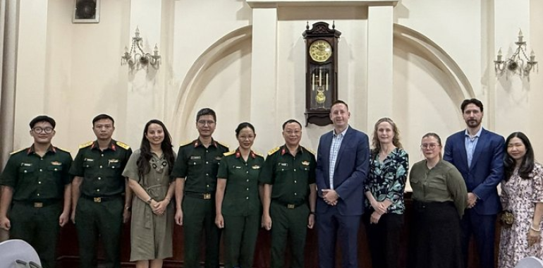 TRUNG TÂM NACCET LÀM VIỆC VỚI CƠ QUAN GIẢM THIỂU ĐE DỌA QUỐC PHÒNG HOA KỲ